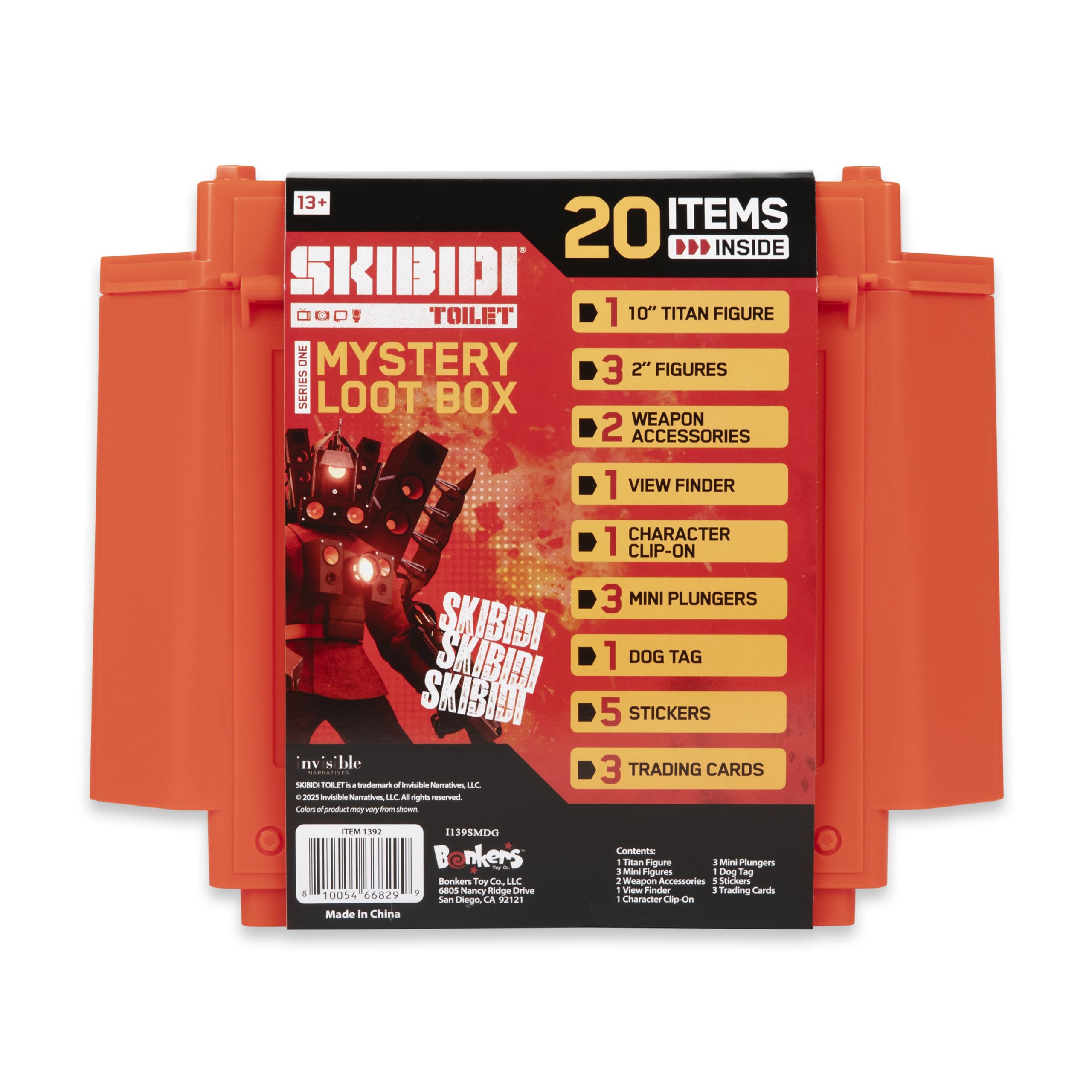 Amazon.co.jp: SKIBIDIトイレジャイアントミステリーサプライズ戦利品